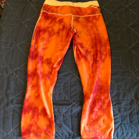 Neon Orange Nike Dri-Fit Pants - Picture 4 of 5
